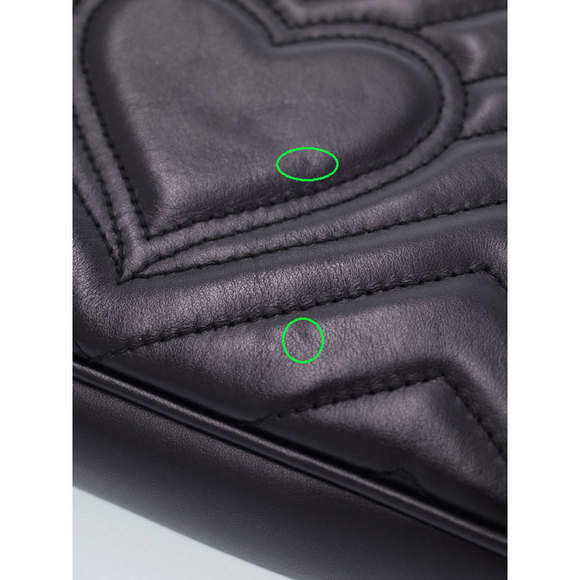 Gucci GG Marmont Quilted Small Chain Shoulder Bag - Picture 6 of 9